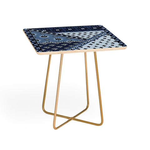 Becky Bailey Carol in Navy Blue Side Table
