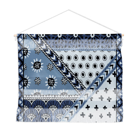 Becky Bailey Carol in Navy Blue Wall Hanging Landscape