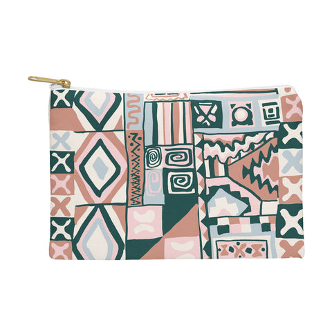 Becky Bailey Cosmo in Pink Multi Pouch