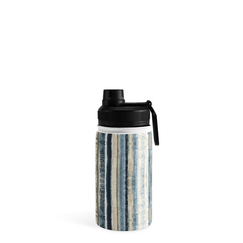 Becky Bailey Distressed Blue and White Water Bottle