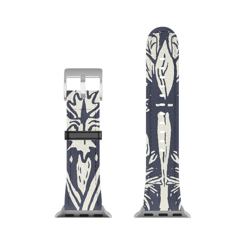 Becky Bailey Flight of Fancy in Dark Blue Apple Watch Band