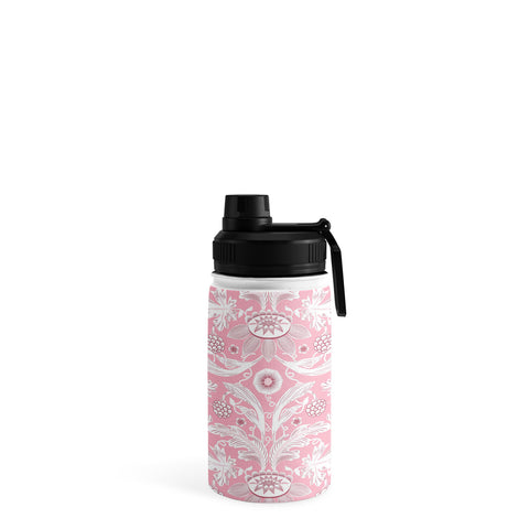 Becky Bailey Floral Damask in Pink Water Bottle