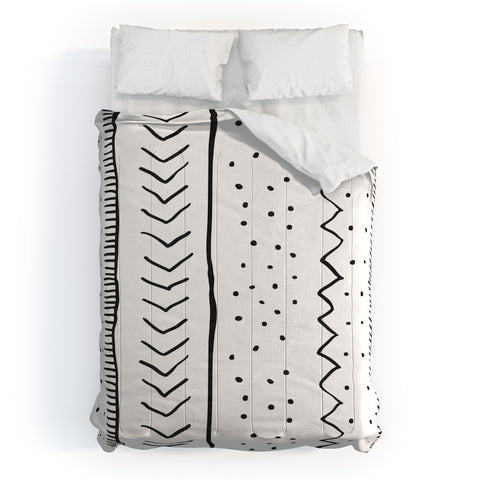 Becky Bailey Moroccan Stripe in Cream Comforter
