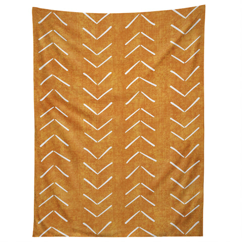 Becky Bailey Mud Cloth Big Arrows in Yellow Tapestry