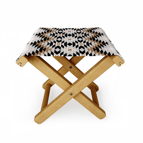 Becky Bailey New Mexico in Tan Folding Stool