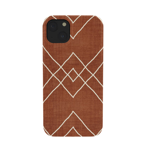 Becky Bailey Nudo in Rust Phone Case