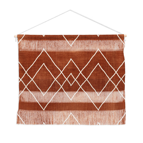 Becky Bailey Nudo in Rust Wall Hanging Landscape