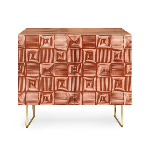 Becky Bailey Oasis in Rust Credenza