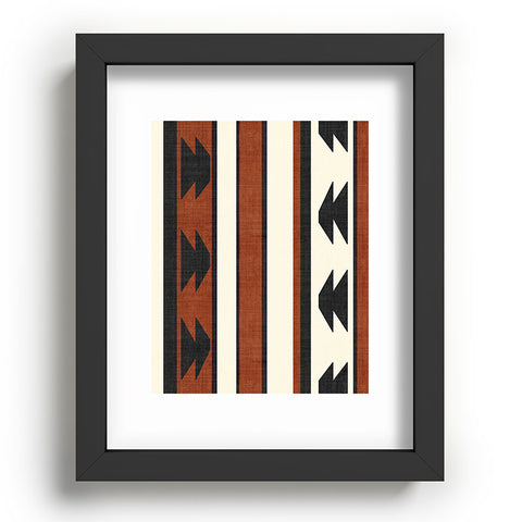 Becky Bailey Province in Rust Recessed Framing Rectangle