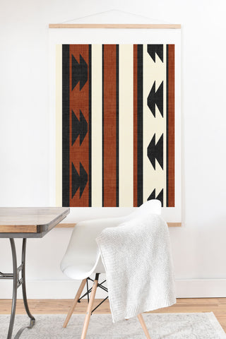 Becky Bailey Province in Rust Art Print And Hanger