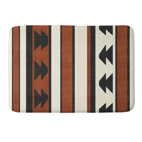 Becky Bailey Province in Rust Memory Foam Bath Mat