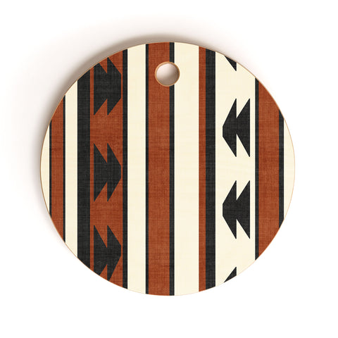 Becky Bailey Province in Rust Cutting Board Round