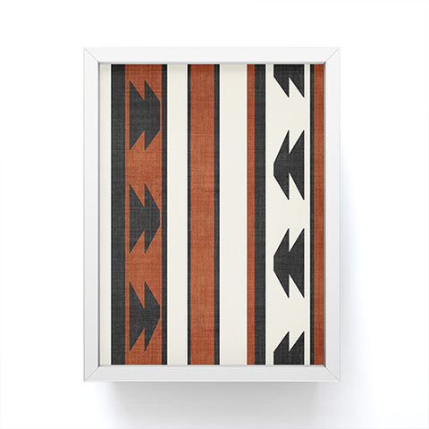 Becky Bailey Province in Rust Framed Mini Art Print