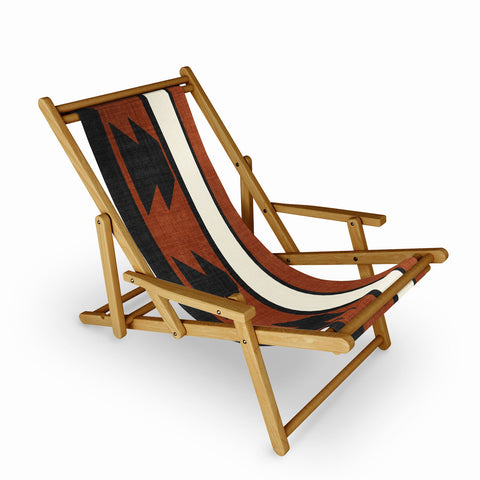 Becky Bailey Province in Rust Sling Chair