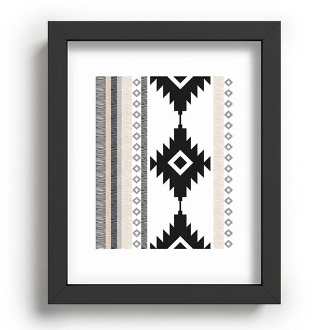 Becky Bailey Pueblo in Tan Recessed Framing Rectangle