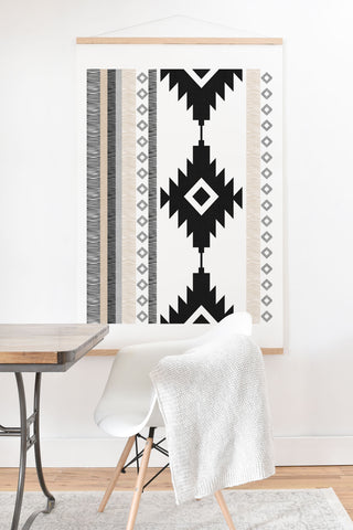 Becky Bailey Pueblo in Tan Art Print And Hanger