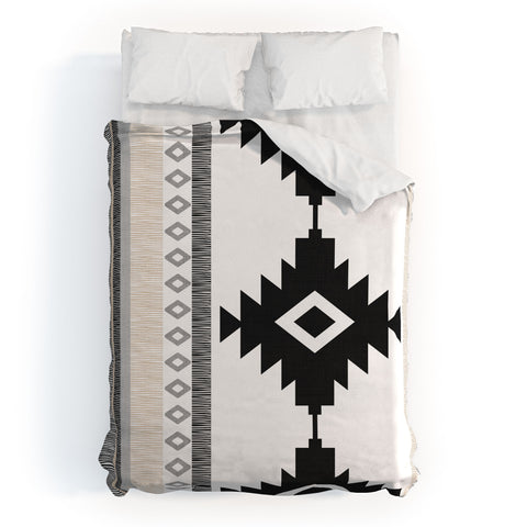 Becky Bailey Pueblo in Tan Duvet Cover