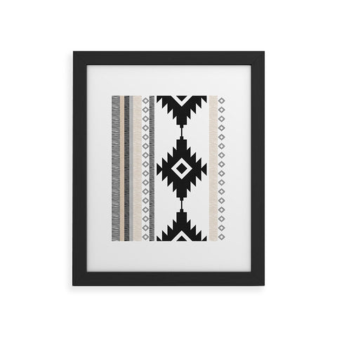Becky Bailey Pueblo in Tan Framed Art Print