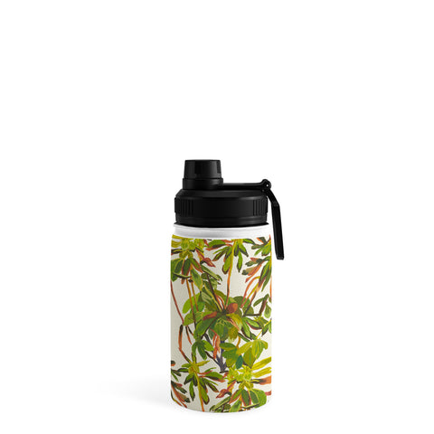 Becky Bailey Rhododendron Plant Pattern Water Bottle