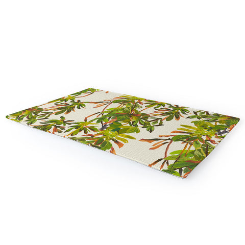 Becky Bailey Rhododendron Plant Pattern Area Rug