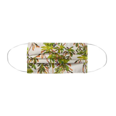 Becky Bailey Rhododendron Plant Pattern Face Mask