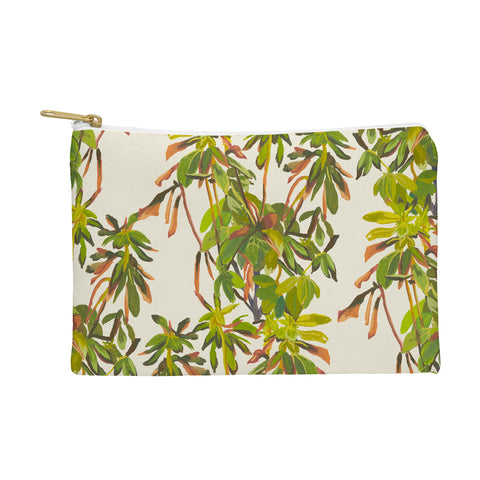 Becky Bailey Rhododendron Plant Pattern Pouch