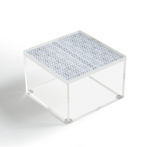 Becky Bailey Shibori Diamonds Acrylic Box