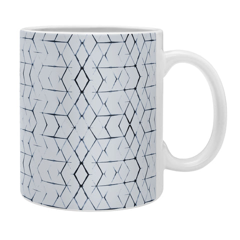 Becky Bailey Shibori Diamonds Coffee Mug
