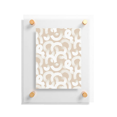 Becky Bailey Tor in Tan Floating Acrylic Print