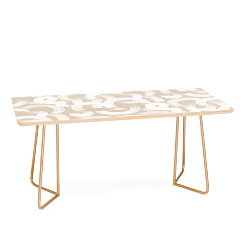 Becky Bailey Tor in Tan Coffee Table
