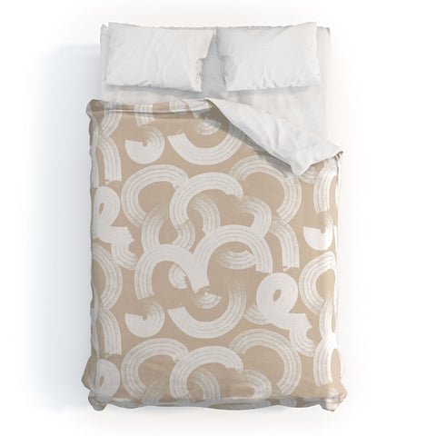 Becky Bailey Tor in Tan Duvet Cover