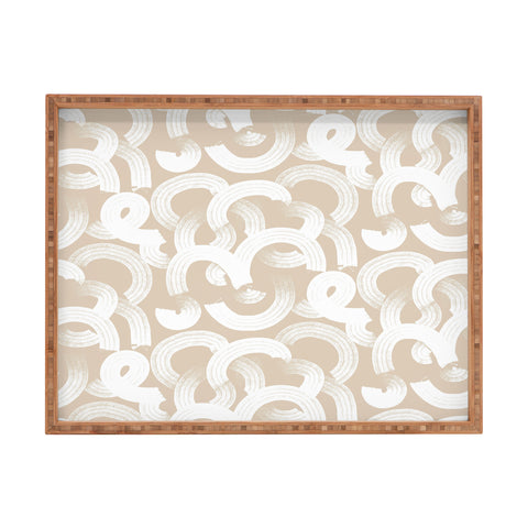 Becky Bailey Tor in Tan Rectangular Tray