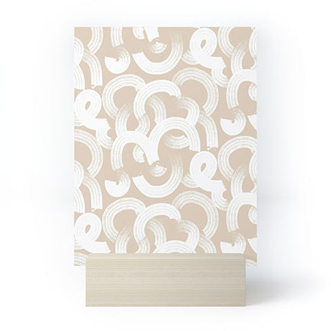 Becky Bailey Tor in Tan Mini Art Print