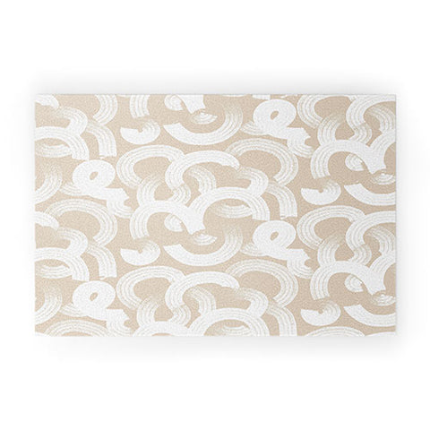 Becky Bailey Tor in Tan Welcome Mat