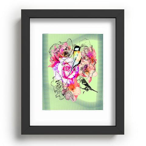 Bel Lefosse Design Birds And Flowers Recessed Framing Rectangle