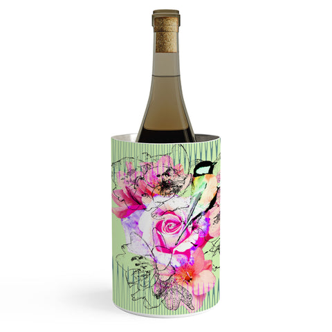 Bel Lefosse Design Birds And Flowers Wine Chiller