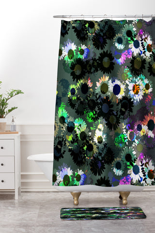 Bel Lefosse Design Daisy Shower Curtain And Mat