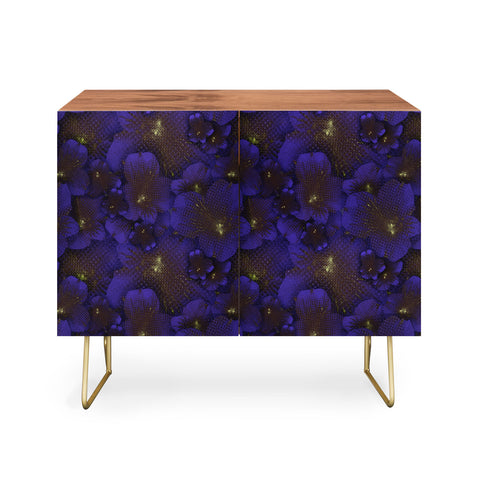 Bel Lefosse Design Electric Blue Orchid Credenza