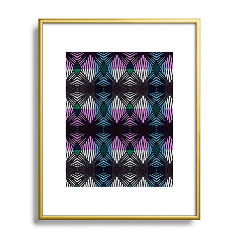 Bel Lefosse Design Ethnic Metal Framed Art Print