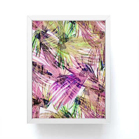 Bel Lefosse Design Feather Pattern Framed Mini Art Print