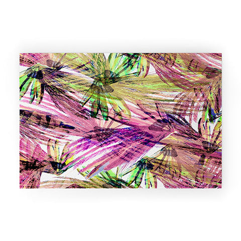 Bel Lefosse Design Feather Pattern Welcome Mat