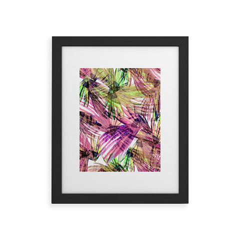 Bel Lefosse Design Feather Pattern Framed Art Print