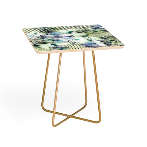 Bel Lefosse Design Flowers And Lines Side Table