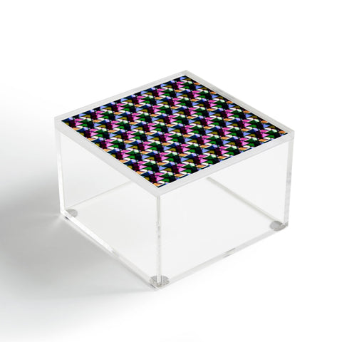 Bel Lefosse Design Fuzzy Triangles Acrylic Box