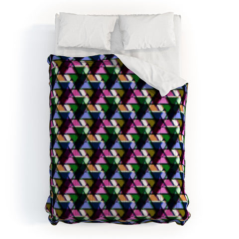 Bel Lefosse Design Fuzzy Triangles Comforter