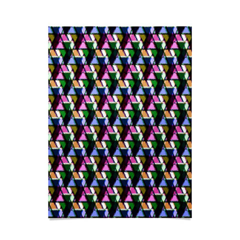 Bel Lefosse Design Fuzzy Triangles Poster