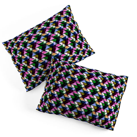 Bel Lefosse Design Fuzzy Triangles Pillow Shams