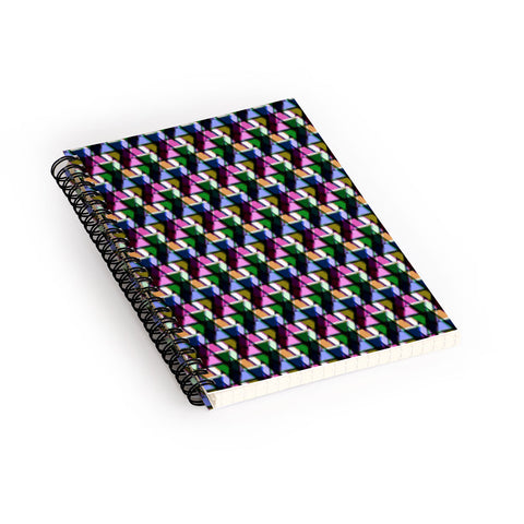 Bel Lefosse Design Fuzzy Triangles Spiral Notebook