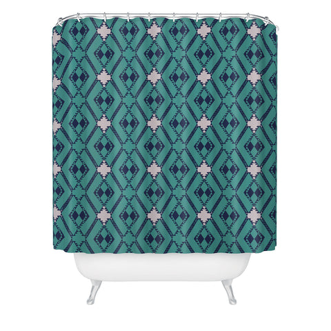 Bel Lefosse Design Geoethnic II Shower Curtain