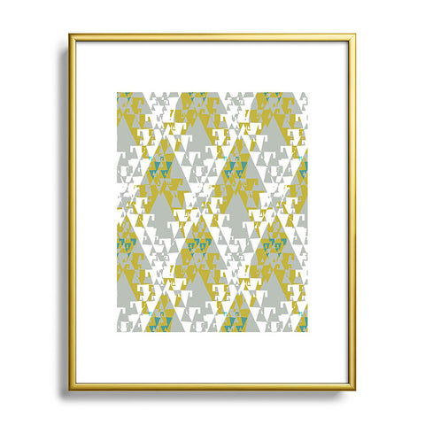 Bel Lefosse Design Geoethnic Metal Framed Art Print